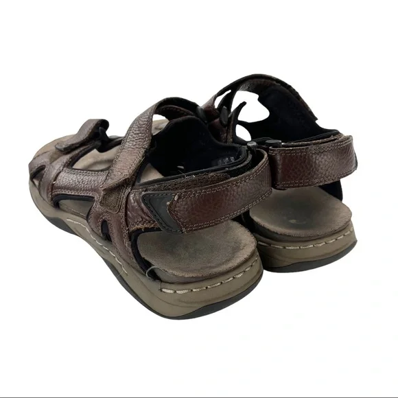 Dr Scholls Hayden Leather Fisherman River Sandals Shoes - Picture 3 of 6